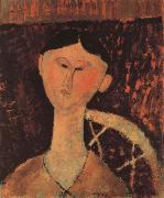 Portrait of Beatrice hastings, Amedeo Modigliani